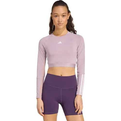 adidas Morado de Mujer modelo Polera Training Mujer Hyglm Cro Ls Aeroready violetas mujer 2025081619125206820  