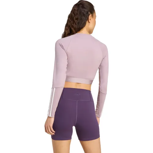 adidas Polera Training Mujer Hyglm Cro Ls Aeroready