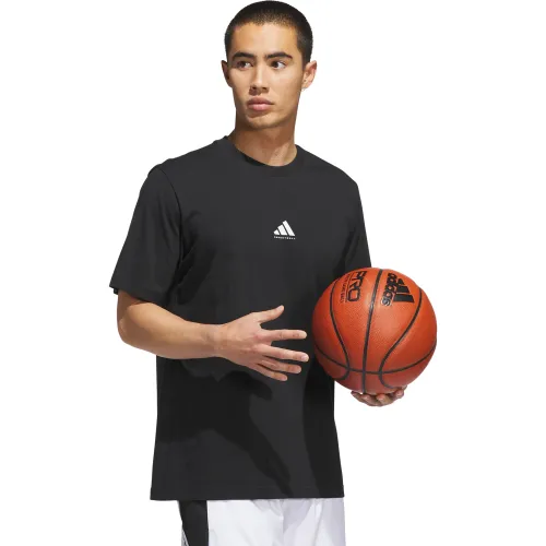 adidas Negro de Hombre modelo Polo Basquet Hombre Bb Found Tee negros hombre 2025081619125206874  