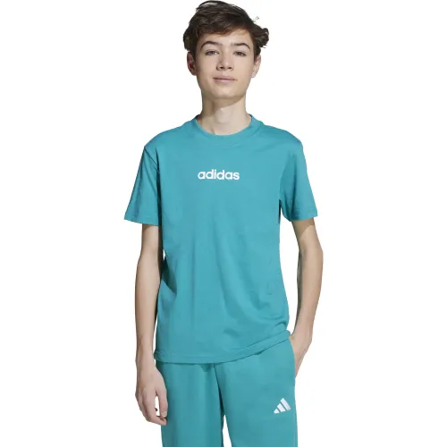 adidas  de Niña / Niño modelo Polo Deportivo Juvenil J Lin Tee 160 turquesas niña 2025081619125207072  