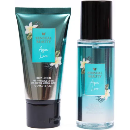 SENSUAL BEAUTY Celeste de Mujer modelo Set Bm75ml+bl57ml Aqua Love celestes mujer 2025081620212203204  