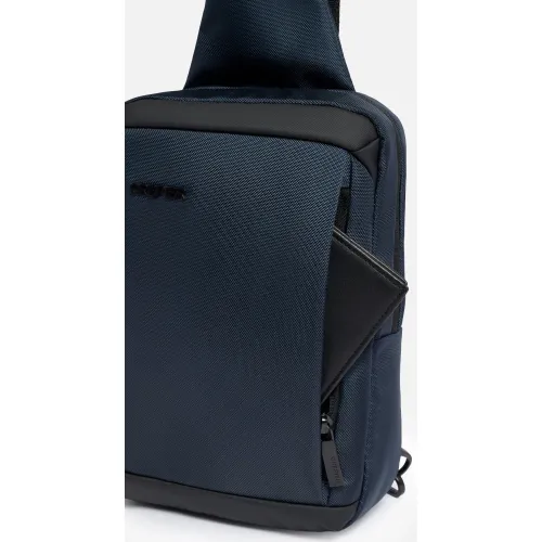 CREPIER Morral Casual Hombre Sling Bag Moretto Mediano