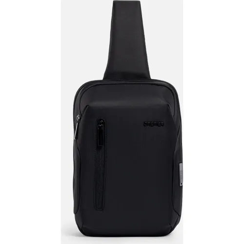 CREPIER Negro modelo Morral Casual Hombre Sling Bag Volker Mediano 2025081823195040418  