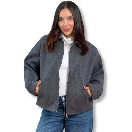 ARANNI Gris de Mujer modelo Casaca Mujer Paño Mia grises mujer 2025081823370717676  