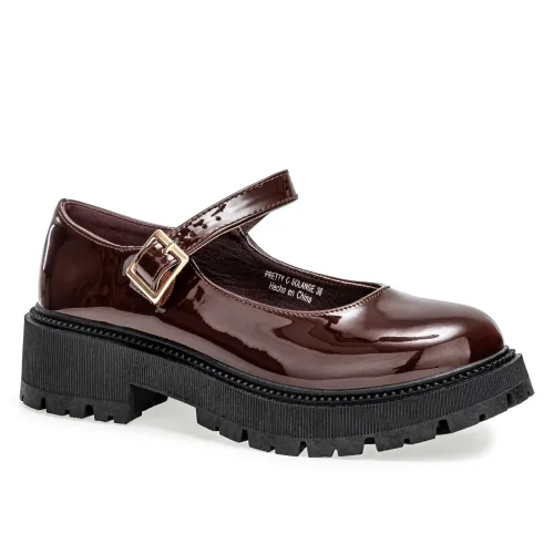 Platanitos  de Mujer modelo Calzado Dama C Solange moros sintéticos mujer 2025082020573484356 Sintético Sintético