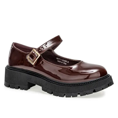 Platanitos  de Mujer modelo Calzado Dama C Solange moros sintéticos mujer 2025082020573484356 Sintético Sintético