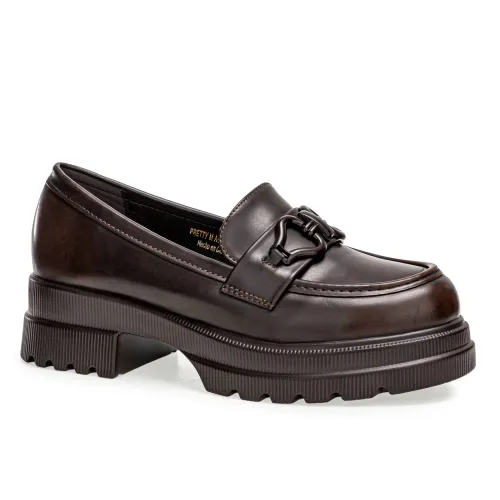 Platanitos Marron de Mujer modelo Mocasin Dama M Agatha marrones sintéticos mujer 2025082020573484464 Sintético Sintético