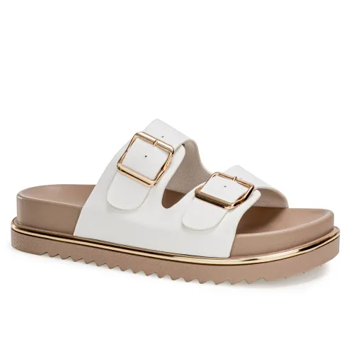 Platanitos Blanco de Mujer modelo Sandalia Dama S Vania blancos sintéticos mujer 2025082020573484536 Sintético Sintético