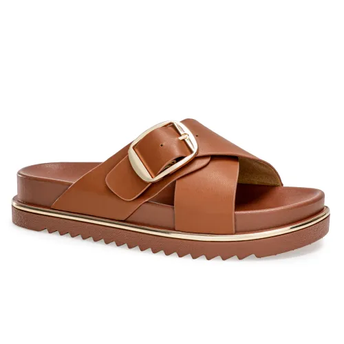 Platanitos  de Mujer modelo Sandalia Dama S Leah cameles sintéticos mujer 2025082020573484608 Sintético Sintético