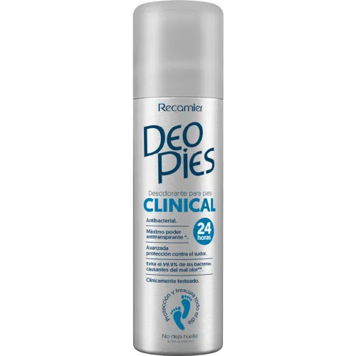 DEO PIES Blanco modelo Desodorante Para Pies Clinical 260ml blancos 2025082022145967037  