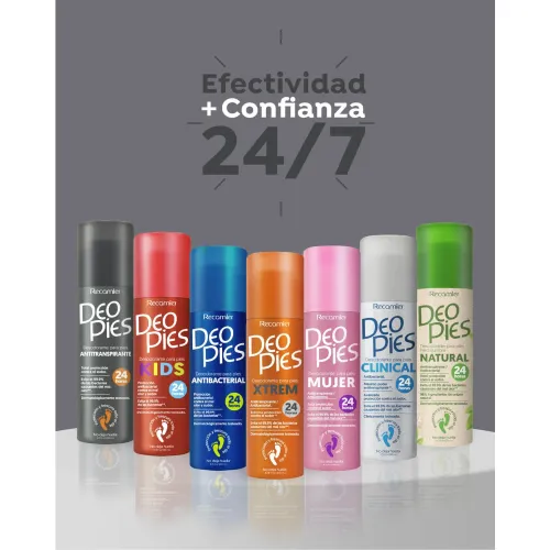 DEO PIES Desodorante Para Pies Clinical 260ml