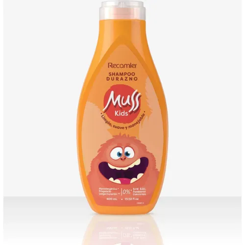 MUSS KIDS Shampoo Durazno  400ml