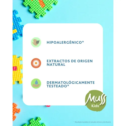 MUSS KIDS Shampoo Durazno  400ml