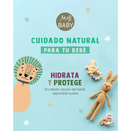 MUSS KIDS Shampoo Romero Y Seda 750ml