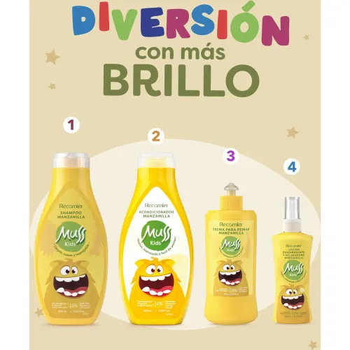 MUSS KIDS Muss Kids Spray Desenreda Manzanilla 150ml