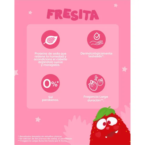 MUSS KIDS Shampoo Muss Kids Fresita 400ml