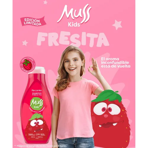 MUSS KIDS Shampoo Muss Kids Fresita 400ml