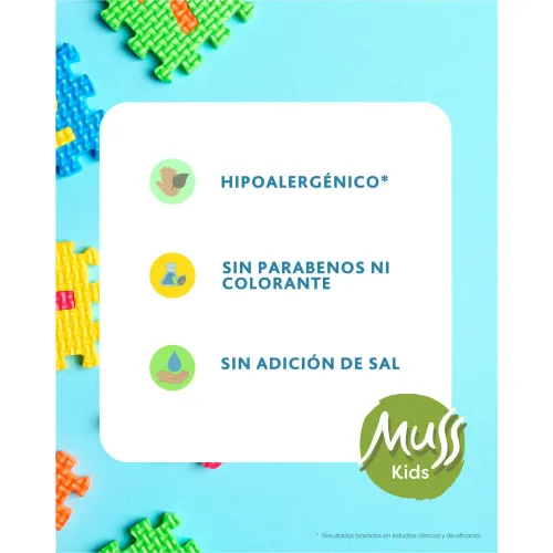 MUSS KIDS Shampoo Niños Dual Frasco 400ml