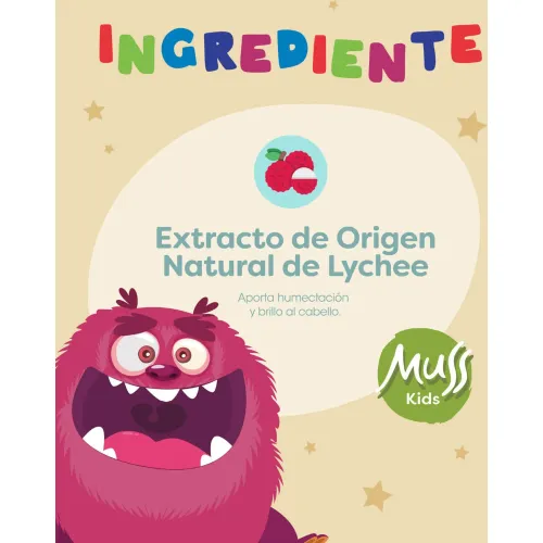 MUSS KIDS Shampoo Niños Dual Frasco 400ml