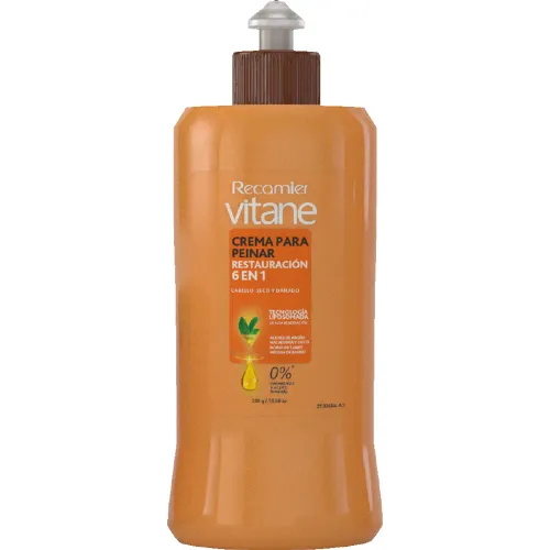 VITANE  modelo Crema De Peinar Restauracion 6 En 1 300ml anaranjados 2025082022145967121  