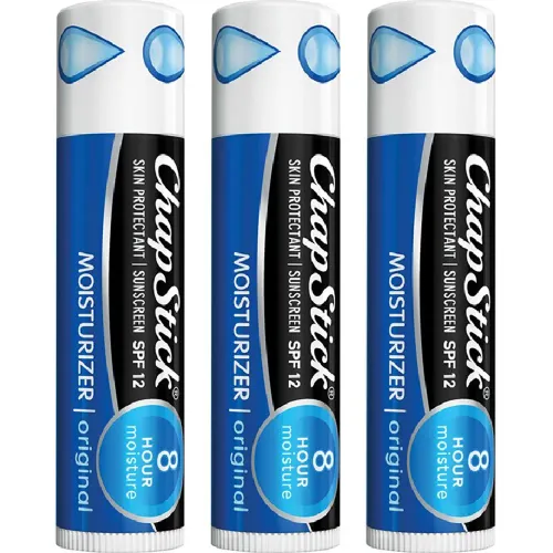 CHAPSTIK Packx3 Bálsamos Hidratante 8hr /Lip Moisturizer
