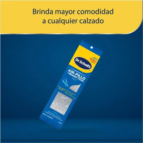 DR. SCHOLLS Plantillas Air Pillow Con Memory Foam