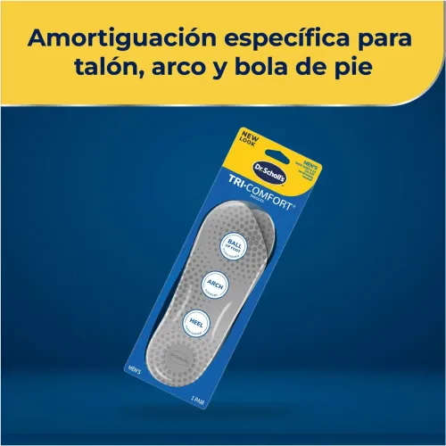 DR. SCHOLLS Plantillas Tri-Comfort