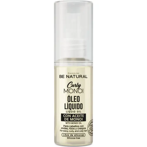 BE NATURAL Transparente modelo Óleo Curly Monoi 50ml transparentes 2025082114380698227  