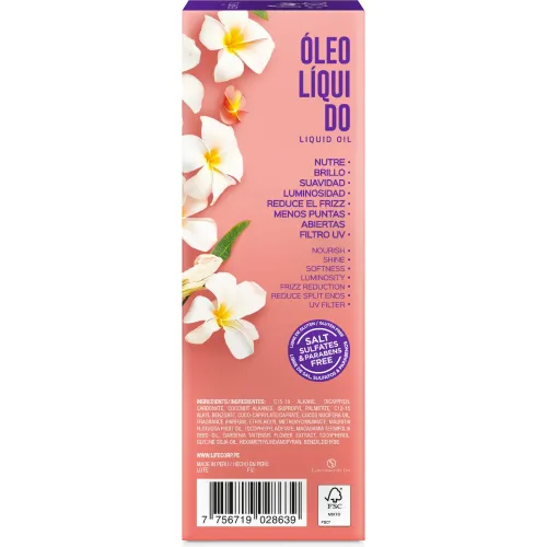 BE NATURAL Óleo Curly Monoi 50ml