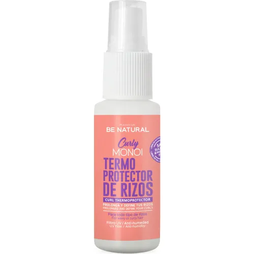 BE NATURAL Rosado Termoprotector Curly Monoi 50ml