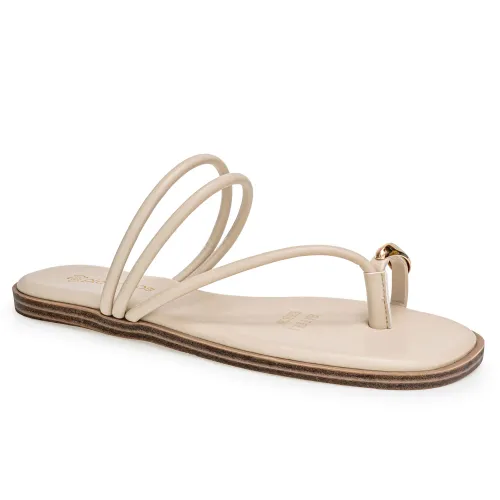 Platanitos Beige de Mujer modelo Sandalia Dama Sf Sethe beiges sintéticos mujer 2025082115574025785 Sintético Sintético