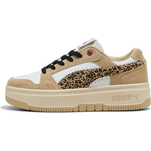 Puma Blanco de Mujer modelo Zapatillas Urbanas Mujer Rebound Femme Low Animal Flair blancos marrones sintéticos mujer 2025082120153855495 Sintético Sintético