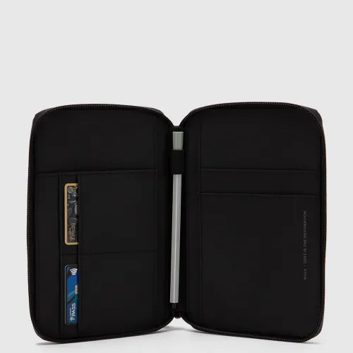 BLACK BUBBA Portapasaporte Mujer Holder Travel Transit