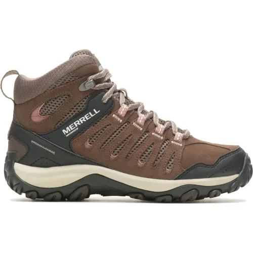 Merrell Marron de Mujer modelo Zapatillas De Outdoor Mujer Crosslander 3 Mid Wp marrones mujer 2025082220010374945 EVA Goma