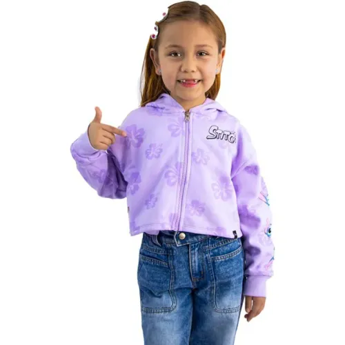 STITCH  de Niña modelo Casaca Moda Niña Stitch Lls-08 lilas niña 2025082521561295889  