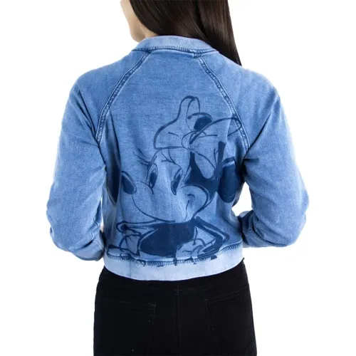 Minnie Casaca Denim Mujer Minnie Mouse Pcd-34