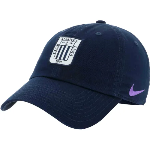 Hombre Nike Azul Gorra Ajustable Hombre Dri-Fit Club Alianza Lima