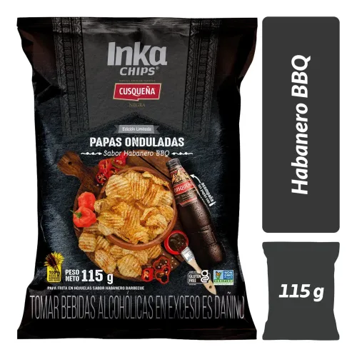 INKA CHIPS Varios modelo Papas Onduladas Inka Chips (Cusq) Habanero Bbq - Bls 115g varios 2025082616412257900  