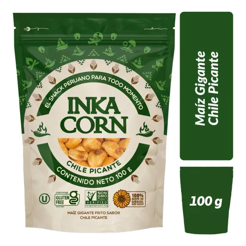 INKA CHIPS Varios Maiz Gigante Frito inka Corn Picante Bls 100g