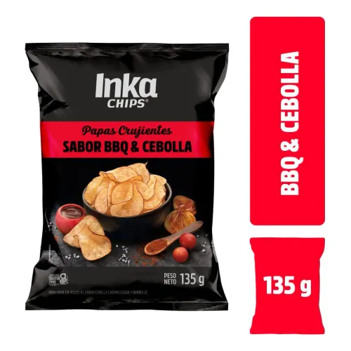 INKA CHIPS Varios modelo Papas Inka Chips Cebolla Caramelizada Y Bbq - Bls 135g varios 2025082616412257927  