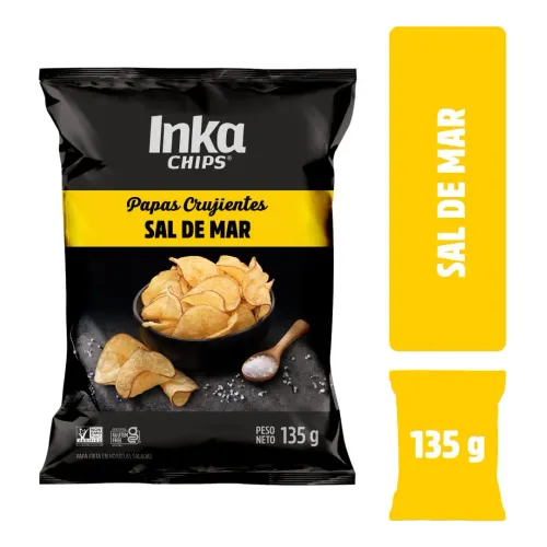 INKA CHIPS Varios Papas Inka Chips Salada - Bls 135g