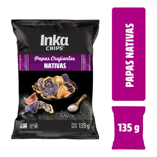 INKA CHIPS Varios Papas Inka Chips Nativa Salada - Bls 135g