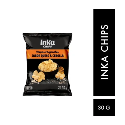 INKA CHIPS Varios modelo Papas Inka Chips Queso Y Cebolla - Bls 30g varios 2025082616412257948  