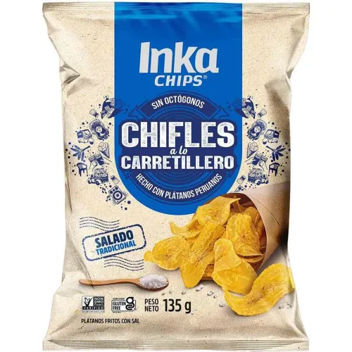 INKA CHIPS Varios modelo Chifles Salado Inka Chips - Bls 135g varios 2025082616412257972  