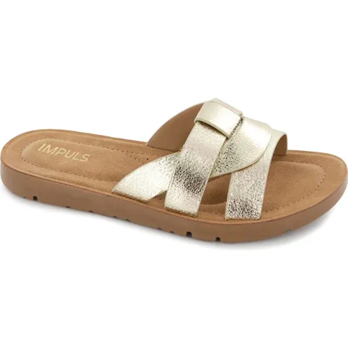 Impuls Dorado de Mujer modelo Sandalias Confort Mujer Barbara56   sintéticos mujer 2025082619510852495 Sintético PU