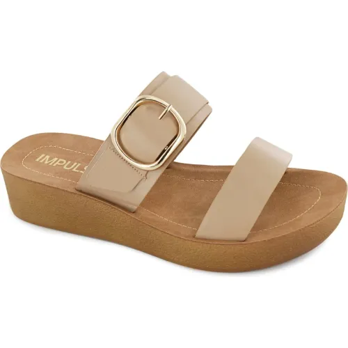 Impuls  de Mujer modelo Sandalias Cuña Mujer Jesy05 Nude nudes sintéticos mujer 2025082619510852711 Sintético PU
