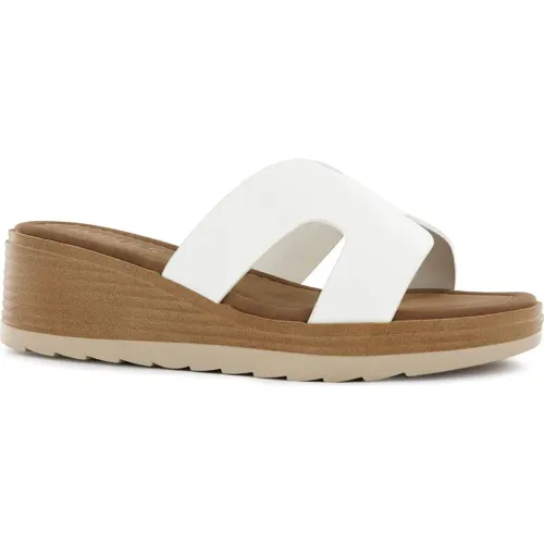 Impuls Blanco de Mujer modelo Sandalias Cuña Mujer Adaya13 blancos mujer 2025082619510852981 PU PU