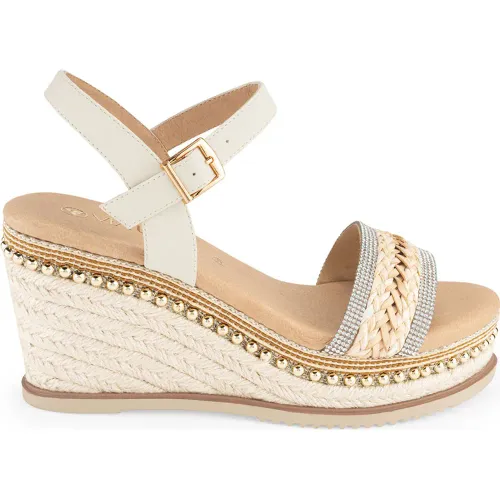 VIA UNO Sandalia Plataforma Mujer 6w9304-3