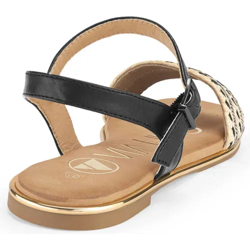 VIA UNO Sandalia Flat Mujer 6w9223-19