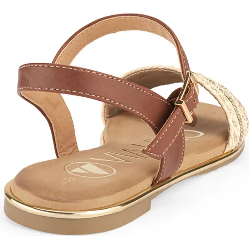 VIA UNO Sandalia Flat Mujer 6w9223-19